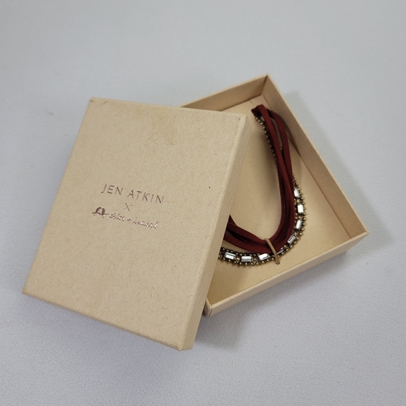 Jen Atkin x Chloe + Isabel Suede And Baguette Headwrap + Choker - Picture 12 of 12